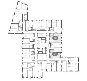 Квартира 57 м², 1-комнатные - изображение 2