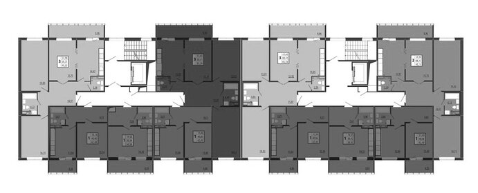 62 м², 2-комнатная квартира 31 500 000 ₽ - изображение 121