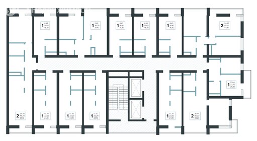 Квартира 50,1 м², 2-комнатная - изображение 1