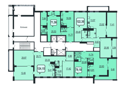 Квартира 74 м², 2-комнатная - изображение 1