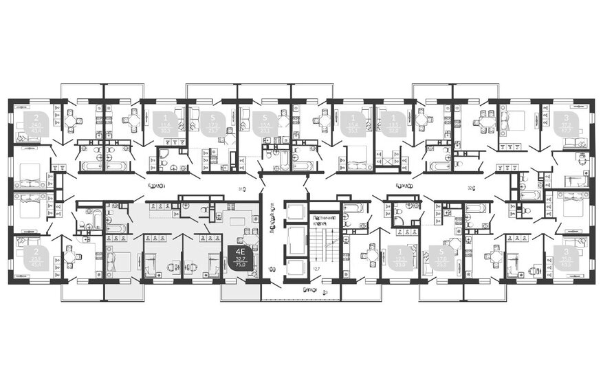 34 м², 1-комнатная квартира 5 790 000 ₽ - изображение 67