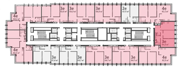 Квартира 85 м², 3-комнатная - изображение 3