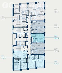 Квартира 82,6 м², 3-комнатная - изображение 2