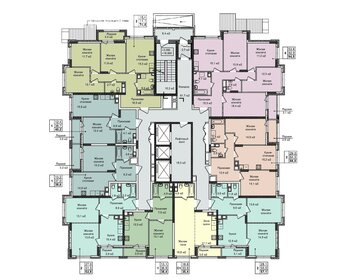 66 м², 2-комнатная квартира 10 500 000 ₽ - изображение 12