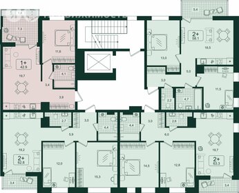 Квартира 77,7 м², 3-комнатная - изображение 1