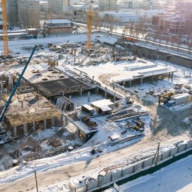 Ход строительства в ЖК «Сердце Сибири» за Январь — Март 2022 года, 4