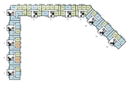 Квартира 61,2 м², 2-комнатная - изображение 2