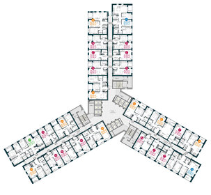 Квартира 66 м², 2-комнатная - изображение 2