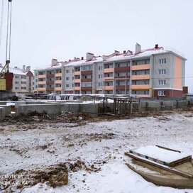Ход строительства в ЖК по ул. Яшенина за Январь — Март 2022 года, 3