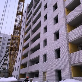 Ход строительства в ЖК по ул. З. Коноплянниковой, 89 за Январь — Март 2022 года, 3