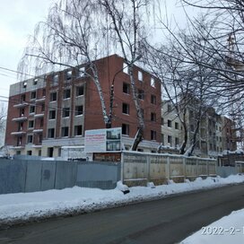 Ход строительства в ЖК «на Ефимова» за Январь — Март 2022 года, 2