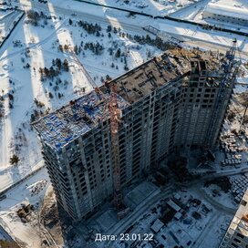 Ход строительства в ЖК «Преображенский на Московском» за Январь — Март 2022 года, 3