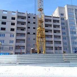 Ход строительства в жилом доме по ул. Строительная, 4 за Январь — Март 2022 года, 5