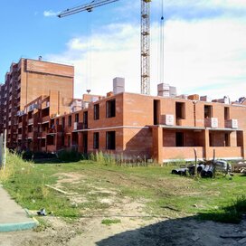 Ход строительства в ЖК «Парковый (ИСК «Новомосковский строитель»)» за Июль — Сентябрь 2021 года, 2