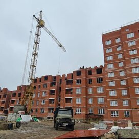 Ход строительства в ЖК «Парковый (ИСК «Новомосковский строитель»)» за Октябрь — Декабрь 2021 года, 4