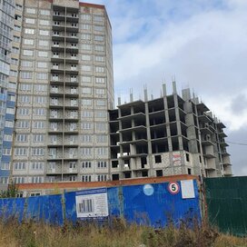 Ход строительства в ЖК «Лазурный» за Октябрь — Декабрь 2021 года, 3