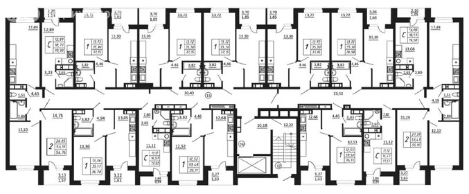 31,3 м², 1-комнатная квартира 3 500 000 ₽ - изображение 31