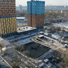 Ход строительства в ЖК «Маяковский Парк» за Апрель — Июнь 2022 года, 2