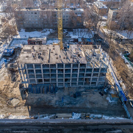 Ход строительства в  Дом на Тюленина за Январь — Март 2022 года, 1