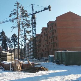 Ход строительства в ЖК «Солнцеград» за Январь — Март 2022 года, 4