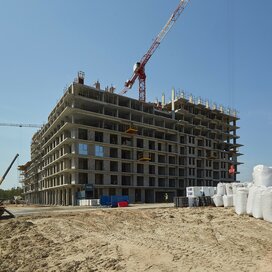 Ход строительства в квартале «Новин» за Апрель — Июнь 2022 года, 2