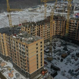 Ход строительства в ЖК «Российский» за Январь — Март 2022 года, 2