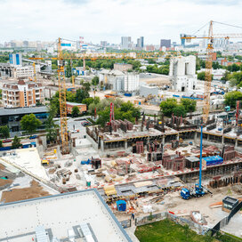 Ход строительства в квартале «Сердце Столицы» за Июль — Сентябрь 2022 года, 1