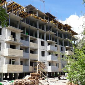 Ход строительства в жилом доме на ул. Черняховского, 52А за Апрель — Июнь 2022 года, 2