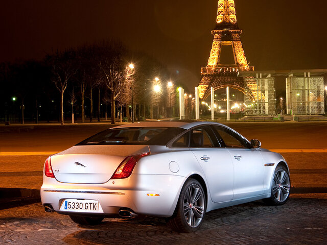 Динамика и скорость Jaguar XJ Supersport