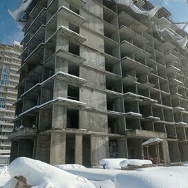 Ход строительства в ЖК «Сармат» за Январь — Март 2022 года, 5