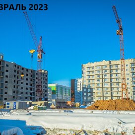 Ход строительства в ЖК «Медовый» за Январь — Март 2023 года, 5
