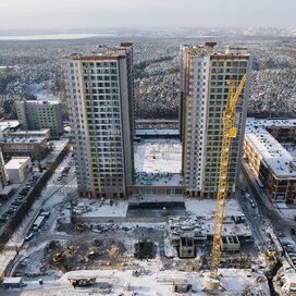 Ход строительства в ЖК «Лесопарковый» за Октябрь — Декабрь 2022 года, 4
