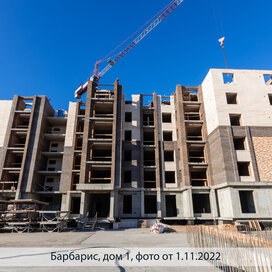 Ход строительства в семейном квартале «Барбарис» за Октябрь — Декабрь 2022 года, 4