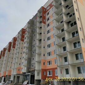 Ход строительства в ЖК «Сиреневый парк» за Октябрь — Декабрь 2022 года, 5