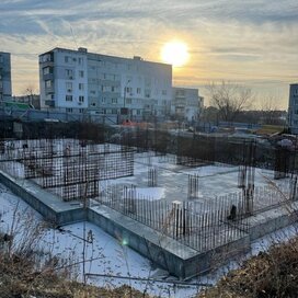 Ход строительства в ЖК «Дом на Курчатова» за Январь — Март 2023 года, 2