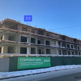 Ход строительства в ЖК Zenith за Январь — Март 2023 года, 2
