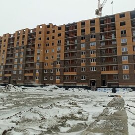 Ход строительства в микрорайоне «Дивногорский» за Январь — Март 2023 года, 2