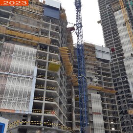 Ход строительства в ЖК «Архитектор» за Январь — Март 2023 года, 3