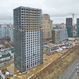 Ход строительства в жилом квартале AFI Park Воронцовский за Апрель — Июнь 2023 года, 1