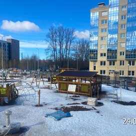 Ход строительства в ЖК «Малая Охта» за Январь — Март 2023 года, 3