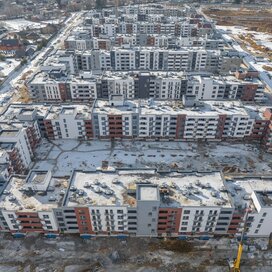 Ход строительства в ЖК «Равновесие» за Январь — Март 2023 года, 1