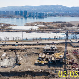 Ход строительства в ЖК «Суриков» за Апрель — Июнь 2023 года, 3