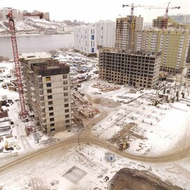 Ход строительства в ЖК «Тихие зори (Красстрой)» за Январь — Март 2023 года, 4