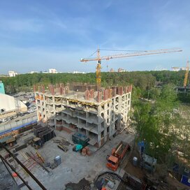 Ход строительства в ЖК «Зорге Премьер» за Апрель — Июнь 2023 года, 5