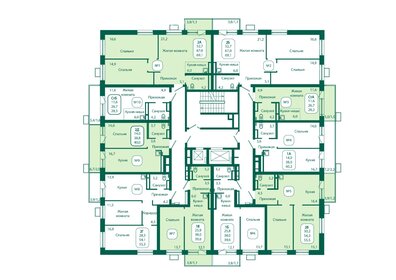 Квартира 26,4 м², студия - изображение 1