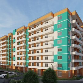 Купить однокомнатную квартиру с парковкой в апарт-комплексе «Бирюзовый квартал» в Крыму - изображение 4