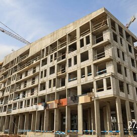 Ход строительства в жилом районе «Дзен-кварталы» за Июль — Сентябрь 2023 года, 1