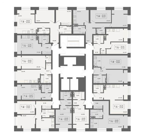 53,3 м², 2-комнатная квартира 9 400 000 ₽ - изображение 26