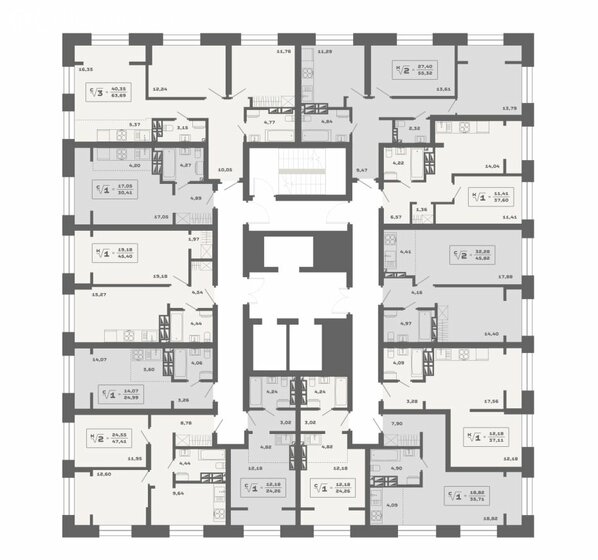 71,2 м², 2-комнатная квартира 20 600 000 ₽ - изображение 42