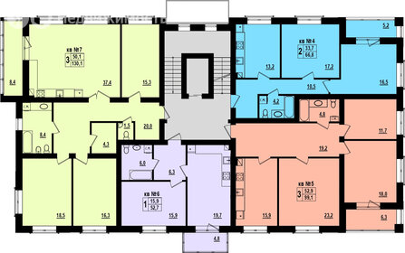 146,3 м², 3-комнатная квартира 39 780 000 ₽ - изображение 72